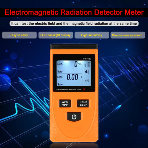 Dosímetro Digital Dosímetro Lcd Detector Contador
