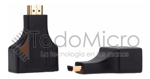 Alargue Hdmi Por Utp Extension 30 Metros 1080p Full Hd Gtia