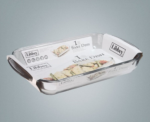 Fuente Rectangular Para Horno Libbey 2.5 Litros