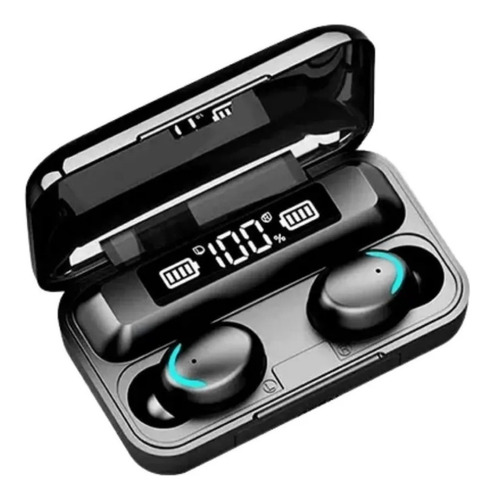Auriculares Bluetooth Caja Cargadora Solarmax F9-5 Touch