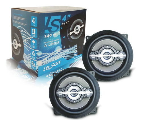 Alto Falante 4 Polegadas Quadriaxial Leson Ls4 140w Auto