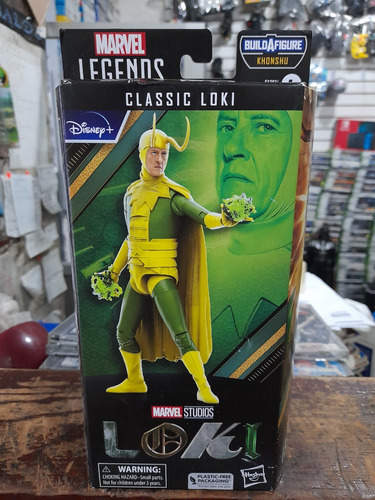 Marvel Legends Loki Classic Loki Hasbro Completo (Usado)