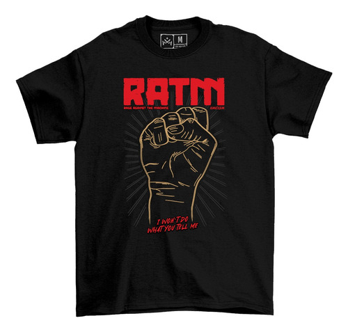 Remera Rage Against The Machine Rap Rock
