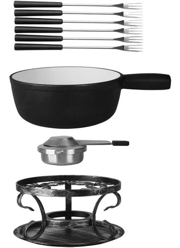 Set De Fondue De Queso Arestia Swiss Trational De Hierro Fun
