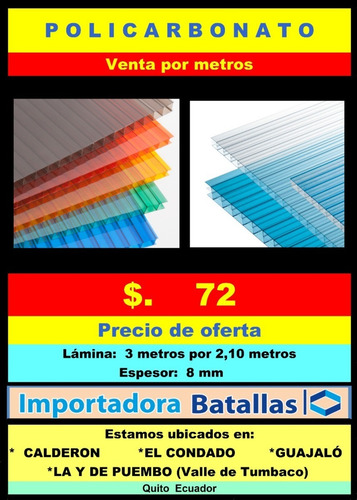 Imagen 2 de 12 de Policarbonato Alveolar Trapezoidal Greca Tanque De Gas P5