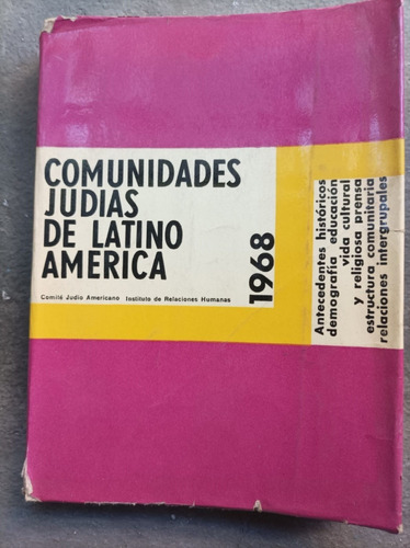 Comunicades Judias De Latinoamerica - Abraham Monk