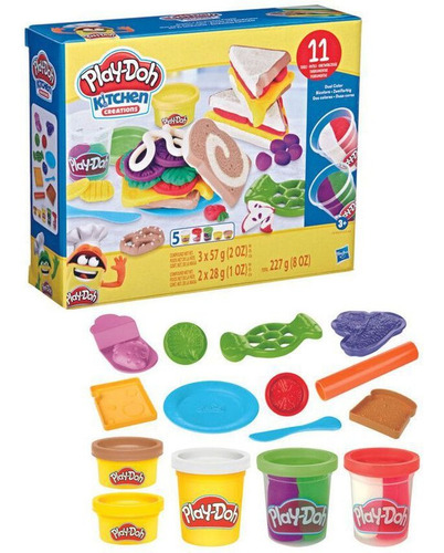 Play Doh: Kitchen Creations - Set De Sandwiches