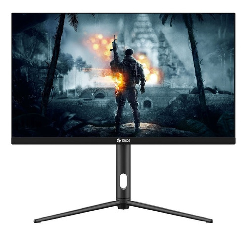 Monitor 240hz 1ms Teros 24.5' Va Pivote Giro Srgb 99 Luces