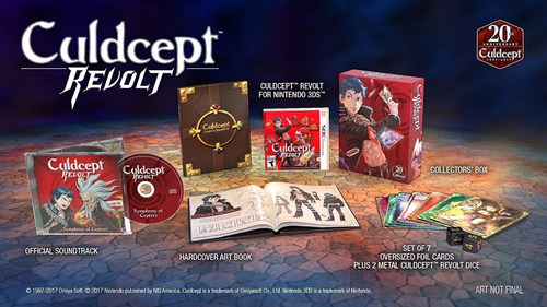 Culdcept Revolt Limited Edition Nuevo 3ds Dakmor