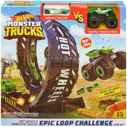 Hot Wheels Monster Trucks Epic Loop Challenge Gky00 - Mattel