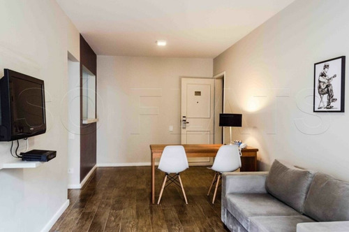 Imagem 1 de 15 de No Jardim Paulista, Maravilhoso Flat Mobiliado E Com Vaga De Garagem! Park Avenue. - Sf34843