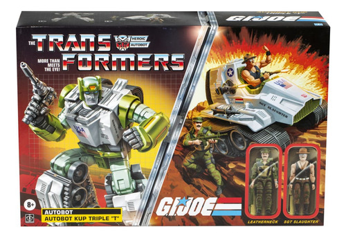 Transformers Collab G.i. Joe X Autobot Kup Triple T Figura