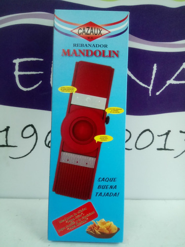 Mandolin Rebanador Cazaux Corte Papa Frita Soufflé Y Rejilla
