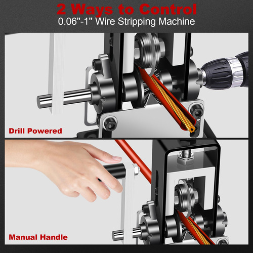 Maquina Peladora De Cables Manual Taladro Desde 1,5nn 25nn