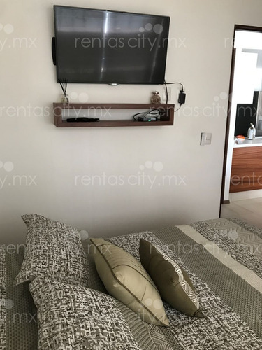 Imagen 16 de 20 de Renta Departamento 2 Recamaras Amueblado En City Towers Gree