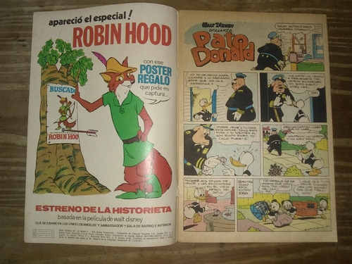 Revista Pato Donald. Ed Tucumán Pincel. 1970, 80. 11 Xunidad (Usado)