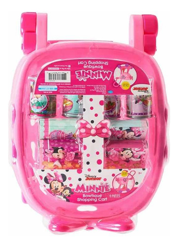 Carrito De Compras De Juguete Con 8 Piezas De Mimi Mouse