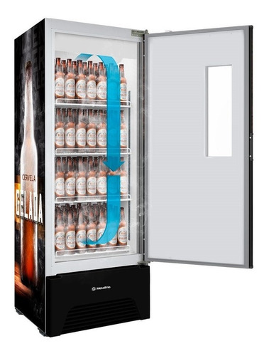Cervejeira Metalfrio 572 Litros Vn50afbe15 | Porta Com Visor
