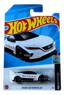 Hot Wheels Nissan Leaf Nismo Rc_02 Blanco