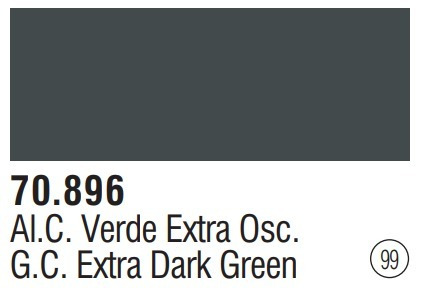 Tinta Ger C E Dark Green 70896 Model Color Vallejo Modelismo