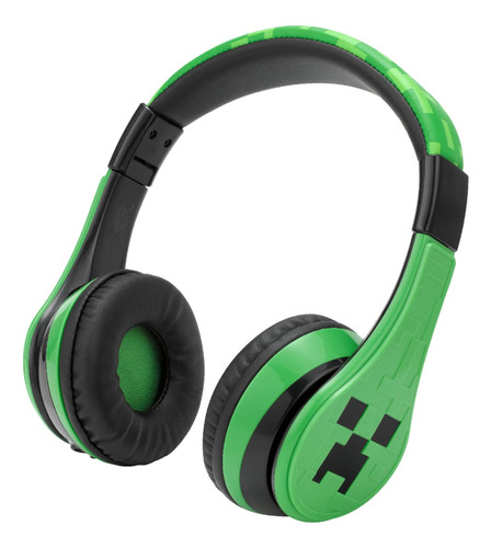 Auriculares Bluetooth Ekids Minecraft Kids Con Micrófono