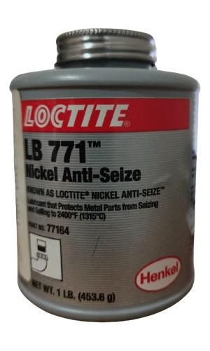 Antiadherente Lb771 Base Nickel 454 Gr Loctite