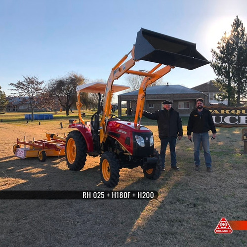 Imagen 4 de 15 de Tractor Agricola Roland H025 4wd Angosto, Viñatero 25 Hp