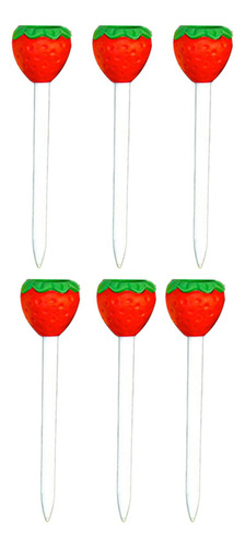 6x Golf Tees De Goma En Forma De Fruta Golf Mat Tees Para La