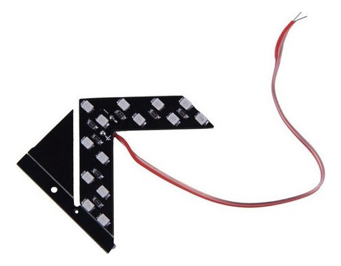 New 1 Unid Flecha Paneles Indicadores 14smd Led Espejo Led