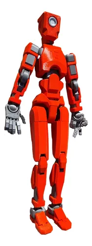 Figura De Acción T70 Robot 3d Movil Super Articulado Gigante