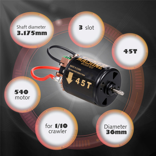 Motor Con Escobillas Para Reemplazo De Automóvil 540 45t A C