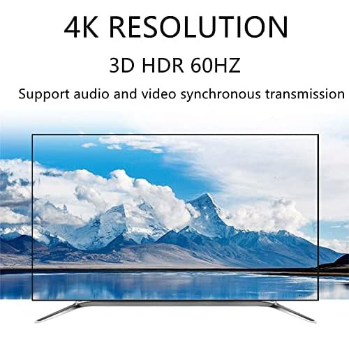 Penglin 2pcs Acoplador De Montaje En Panel Hdmi A Prueba De