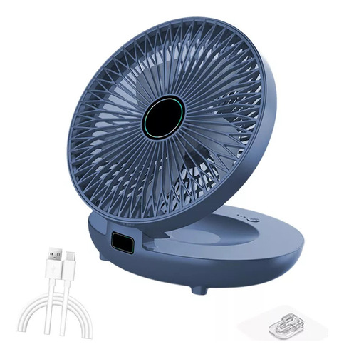 A Ventilador De Mesa Y Pared 2 En 1, Miniventiladores