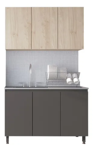 comprar Combo De Cocina Moderno Bajo Mesada + Alacena 120 Premium