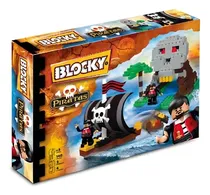 Comprar Blocky Isla Pirata - 140 Piezas - Bloques Para Armar Rasti