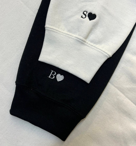 Sudadera Bordada Con Fecha