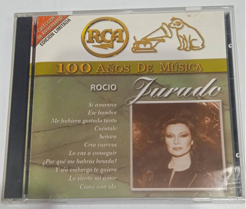 Rocio Jurado 100 Años De Musica 2 Cd´s Original Usado Qqf Mz