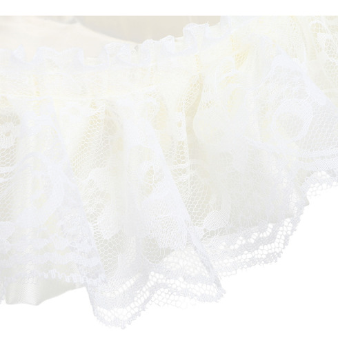 Cesta De Flores Blancas Para Bodas Con Capacidad Suficiente