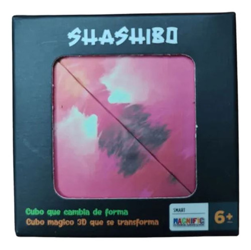Cubo Shashibo 72 Formas Mágnetico Rojo Magnific