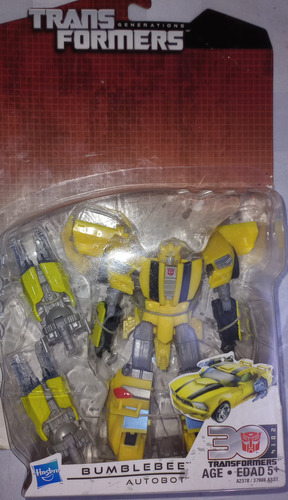 Transformers Generations Deluxe Class Bumblebee 30 Aniversar (Usado)