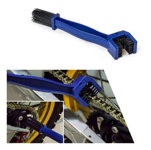 Cepillo Limpiador De Cadena Engranaje Bicicleta Moto
