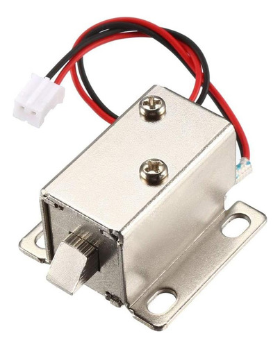 Uxcell Dc 24v 0.57a 6 Mm Mini Conjunto De Cerradura Solenoid
