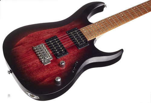 Guitarra Electrica Cort Mod.x100opbb Roja Nueva Super Precio