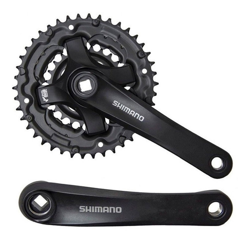 Plato Y Palancas Triple Shimano Ty 301- 42-34-24 =contino