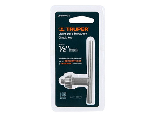 *outlet* Llave Para Mandril 1/2  Truper Ll-bro-1/2