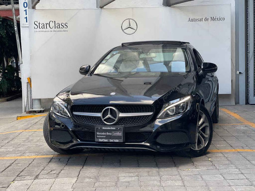 Imagen 1 de 15 de Mercedes-benz Clase C 2017 2p C 180 Coupé L4/1.6/t Aut Tech