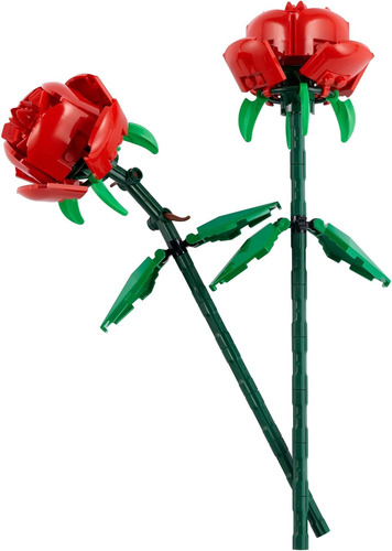 Lego Kit De Construcción De Rosas, Flores Artificiales Para