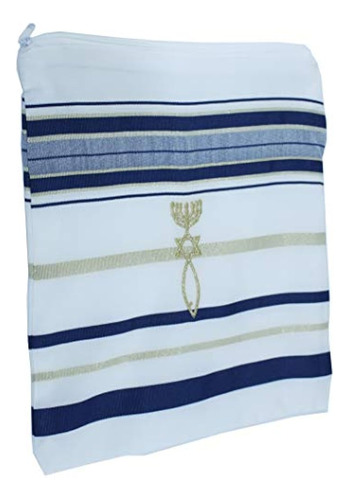 New Covenant Prayer Shawl Tallit Englishhebrew Con Estuche A