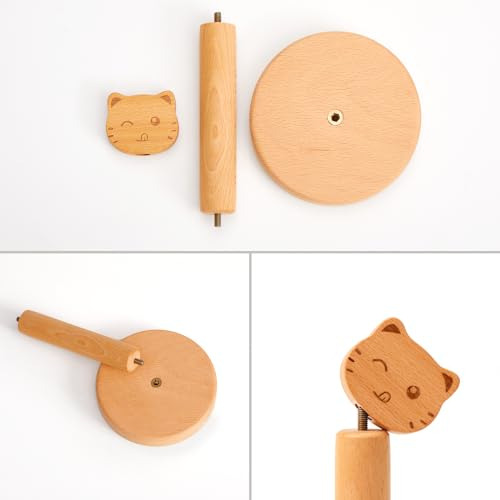 Soporte Para Rollo De Papel Higiénico, Soporte De Madera Con