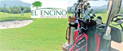 Imagen 1 de 10 de Venta Terreno El Encino Club De Golf Plano 360m2 Canchas Pádel Restaurante Bar Alberca Privada Seg 24hrs Circuito Cerrado